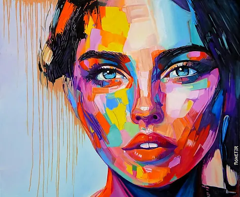 Katharina -Öl/Leinwand 120c100cm
