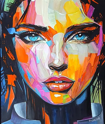 Rebecca-Öl/Leinwand 100x120cm